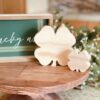 4-Leaf Clover Shaped Craft Wood, Unfinished Tiered Tray Decor, Wood Clover, Ready to Paint Wood Clover, St. Patricks Day DIY Decor, DIY Wood Crafts, Ready to Paint Craft Wood, Unfinished Wood Craft, St. Patricks Day Crafts, St. Patricks Day Tiered Tray Decor