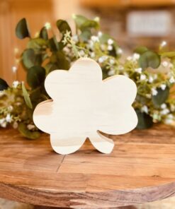 Shamrock Shaped Craft Wood, Unfinished Tiered Tray Decor, Wood Shamrock, Ready to Paint Wood Shamrock, St. Patricks Day DIY Decor, DIY Wood Crafts, Ready to Paint Craft Wood, Unfinished Wood Craft, St. Patricks Day Crafts, St. Patricks Day Tiered Tray Decor