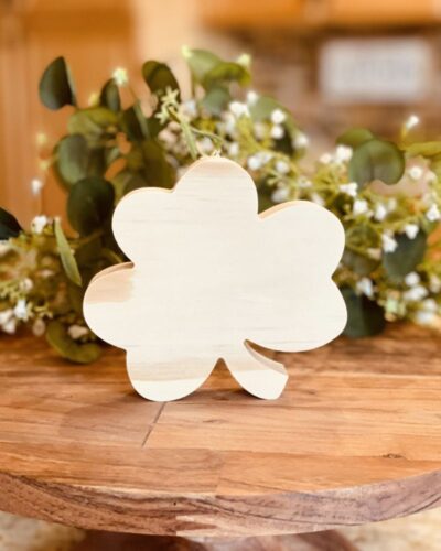 Shamrock Shaped Craft Wood, Unfinished Tiered Tray Decor, Wood Shamrock, Ready to Paint Wood Shamrock, St. Patricks Day DIY Decor, DIY Wood Crafts, Ready to Paint Craft Wood, Unfinished Wood Craft, St. Patricks Day Crafts, St. Patricks Day Tiered Tray Decor