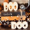 BOO Word Shaped Craft Wood, Halloween Tiered Tray Decor, Halloween Craft Wood, Halloween Decor, Halloween DIY Decor, Boo Word Cut Out, Unfinished BOO Word Cut Out, Ready to Paint Craft Wood