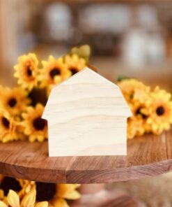 Unfinished Wood Barn, Fall Tiered Tray Decor, Farmyard Tiered Tray Decor, DIY Barn, Ready to Paint Wood Barn, Chunky Barn, DIY Fall Decor, DIY Fall Wood Craft