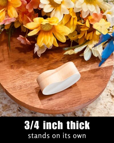 Bean Shaped Craft Wood - Image 3