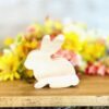 Sitting Bunny Shaped Craft Wood, Unfinished Tiered Tray Decor, Wood Bunny, DIY Easter Decor, DIY Wood Crafts, Ready to Paint Craft Wood, Unfinished Wood Craft, Easter Crafts, Easter Tiered Tray Decor, Free Standing Wood Bunny, Read to Paint Bunny