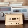 Cassette Shaped Craft Wood, Music Lover Gift, Music Room Decor, DIY Craft Wood, Free Standing Cassette