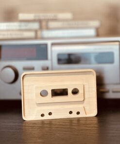 Cassette Shaped Craft Wood, Music Lover Gift, Music Room Decor, DIY Craft Wood, Free Standing Cassette