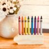 Crayon Holder Shaped Craft Wood, Unfinished Tiered Tray Decor, DIY Craft Wood, School Decor, Free Standing Crayon, Unfinished Wood Crayon, Ready to Paint Craft Wood, Free Standing Craft Wood, DIY Tiered Tray Decor, DIY Crayon Cutout, DIY Back to School Decor