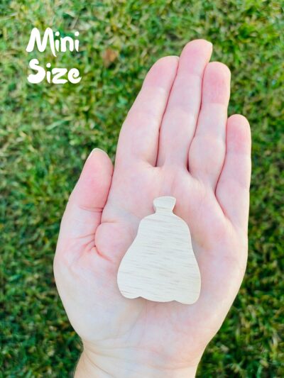 Curvy Pumpkin Shaped Craft Wood - Image 4