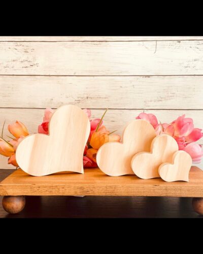 Fancy Heart Shaped Craft Wood - Image 6