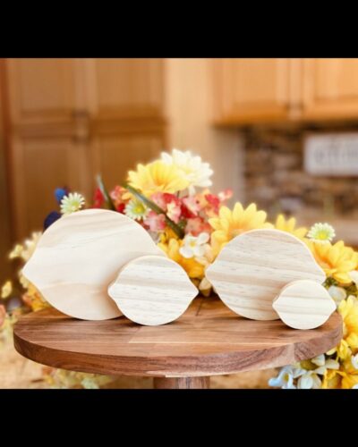 Lemon Shaped Craft Wood - Image 4