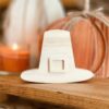 Pilgrim Hat Shaped Craft Wood, Unfinished Tiered Tray Decor, DIY Thanksgiving Decor, Free Standing Pilgrim Hat, Ready to Paint Pilgrim Hat, Fall Tiered Tray Decor, DIY Tiered Tray Decor, DIY Fall Wood Craft