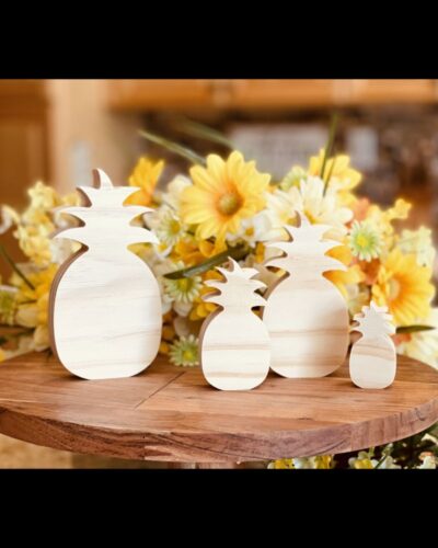 Pineapple Shaped Craft Wood - Image 4