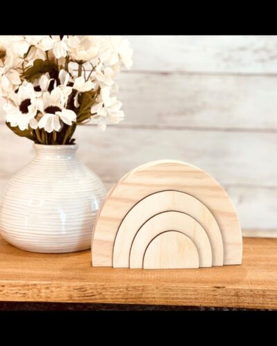 Rainbow Shaped Craft Wood, Unfinished Tiered Tray Decor, Wood Rainbow, Ready to Paint Wood Rainbow, St. Patricks Day DIY Decor, DIY Wood Crafts, Ready to Paint Craft Wood, Unfinished Wood Craft, St. Patricks Day Crafts, St. Patricks Day Tiered Tray Decor, DIY Pride Decor, Love is Love Decor