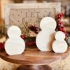 Snowman Shaped Craft Wood, Winter Tiered Tray Decor, Winter Craft Wood, Christmas Decor, Christmas DIY Decor, Snowman Cut Out, Unfinished Wood Snowman, Ready to Paint Craft Wood, Ready to Paint Wood Snowman, Free Standing Craft Wood, Winter Decor, DIY Winter Decor