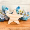 Starfish Shaped Craft Wood, Unfinished Tiered Tray Decor, Free Standing Wood Starfish, Summer Decor, Beach Decor, Ready to Paint Wood Starfish, Ready to Paint Craft Wood, Free Standing Craft Wood, DIY Tiered Tray Decor, DIY Chunky Wood Starfish