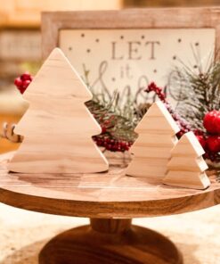 Tree Shaped Craft Wood, Unfinished Wood Tree, Tiered Tray Decor, DIY Craft Wood, Ready to Paint Wood Tree, Wood Craft Tree, Unfinished Tiered Tray Decor, Free Standing Craft Wood, Ready to Paint Craft Wood, Christmas Tiered Tray Decor, DIY Christmas Decor