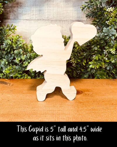 Cupid Shaped Craft Wood - Image 3