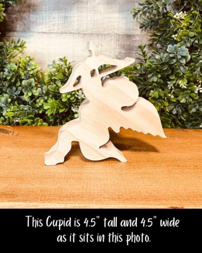 Cupid Shaped Craft Wood - Image 2
