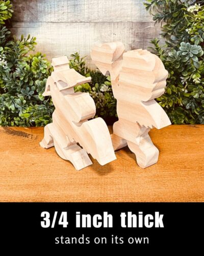 Cupid Shaped Craft Wood - Image 4