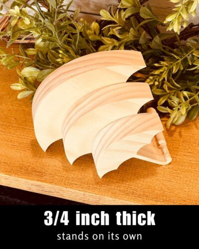 Umbrella Shaped Craft Wood - Image 3