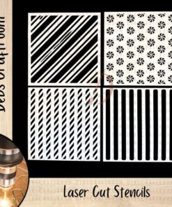 Peppermint Candy Stencils