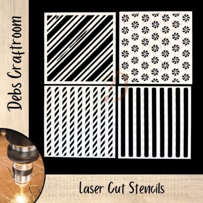Peppermint Candy Stencils